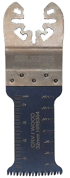 Полотно пильное погружное по древесине Cr-V 32*50*14TPI HR6354 Hilberg