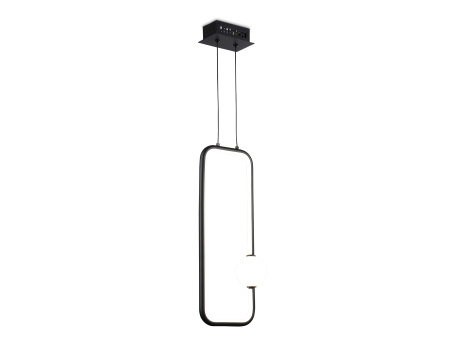 Подвесной светодиодный светильник FL66363 BK черный 19W 4200K 190*80*1000 Ambrella Light