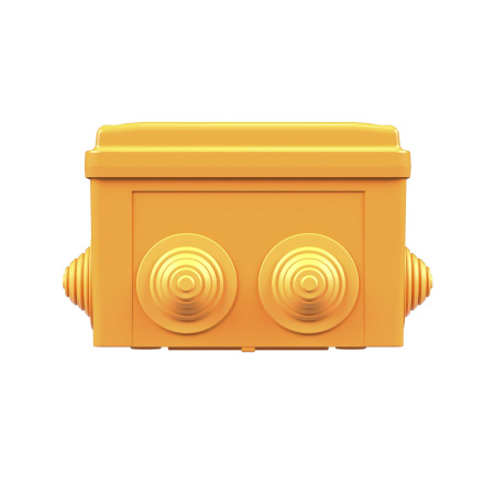 Коробка пластиковая FS с кабельными вводами и клеммниками, IP55, 150х110х70 мм, 5р, 450V, 30A, 16 мм2 DKC