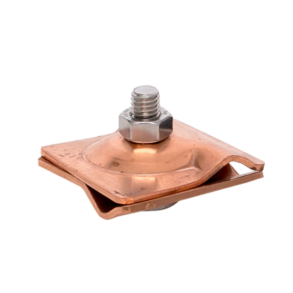 Зажим прута универсальный (пластина 45x45мм) Cu PROxima EKF