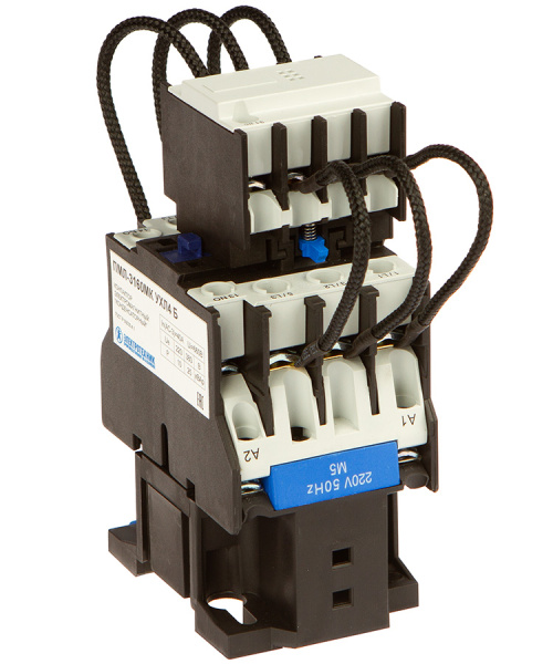 Контактор электромагнитный ПМЛ-3160МК УХЛ4 Б, 220В/50Гц, 25,0 кВАр, 1з+1р, 40А, IP20 Электротехник