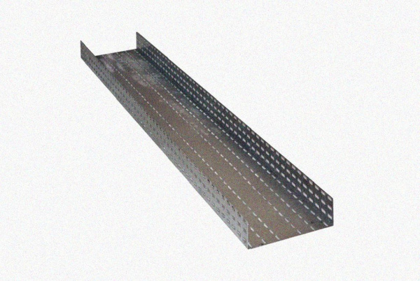 Лоток перфорированный ЛМ 100х50х2000 УТ1,5, горячее цинкование S1,5