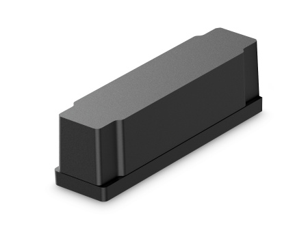 Короб для проводов в накладной шинопровод Magnetic Ultra Slim GV1275 BK черный 100*26*29 Ambrella Light