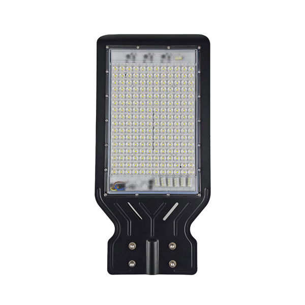 29-09 Светильник светодиодный, уличный, консольный 120Вт, 230В/50Гц, 9600лм, 6500К, IP65, КСС "Д", 455х220х45мм, Ф40мм, чёрный, алюминий APEYRON