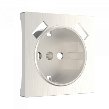 Встраиваемые механизмы Накладка для USB розетки СУ 1 пост . перламутр рифленый IP20 Werkel
