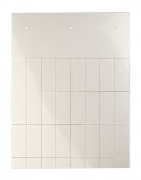 Табличка полужесткая. Установка в держатель. Для маркировки модульного оборудования. ПВХ-0,5. Серебристый (C) DKC