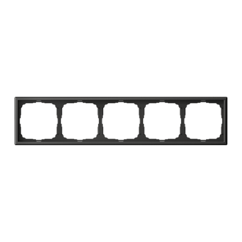 ARTGALLERY 5-постовая РАМКА, универсальная, БАЗАЛЬТ Systeme Electric