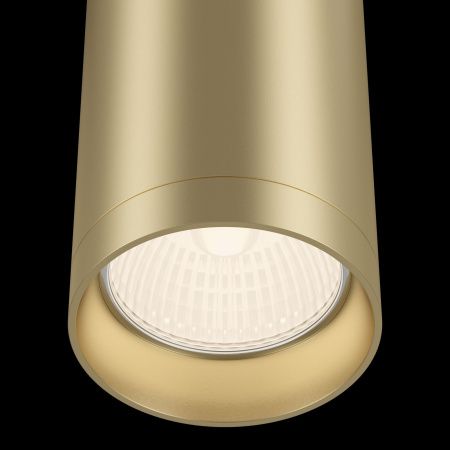 Потолочный светильник 1*GU10 50Вт Матовое Золото IP20 Focus C010CL-01MG Technical