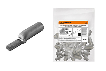 Наконечник кабельный штифтовой алюминиевый под опрессовку НША 35-20 TDM