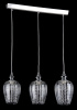Подвесной светильник 3*E14 40Вт Никель IP20 Blues MOD044-PL-03-N Maytoni