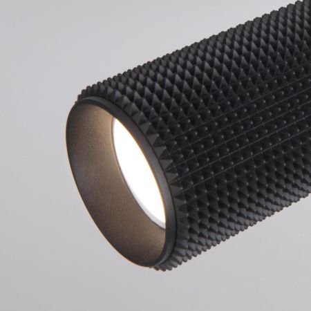 Трековый светильник для однофазного шинопровода 1*GU10 черный IP20 Spike (a048158) Elektrostandard