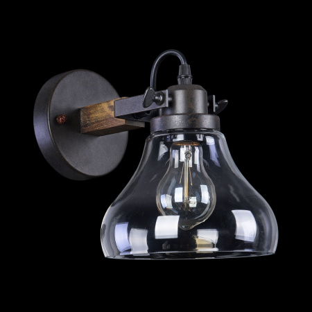 Настенный светильник (бра) 1*E27 60Вт Черный IP20 Lorenza FR4171-WL-01-B Freya