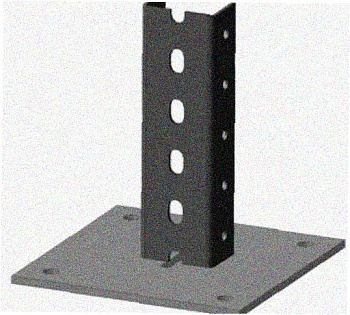 Стойка напольная (потолочная) СНП1720 УТ1,5,горячее цинкование, S2,5