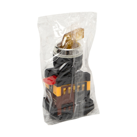 Переключатель ANLC-22 3P желтый с подсветкой 380В NO+NC PROxima EKF