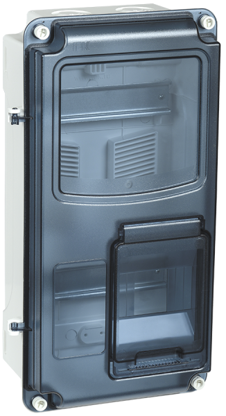 Корпус пластиковый ЩУРн-П 1/8 IP66 PC KREPTA 3 IEK