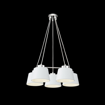 Подвесной светильник 5*E27 60Вт Хром IP20 Barbara FR5004PL-05CH Freya