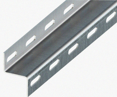 Профиль зетовый перфорированный К239х2500 УХЛ1, горячее цинкование, S2,0