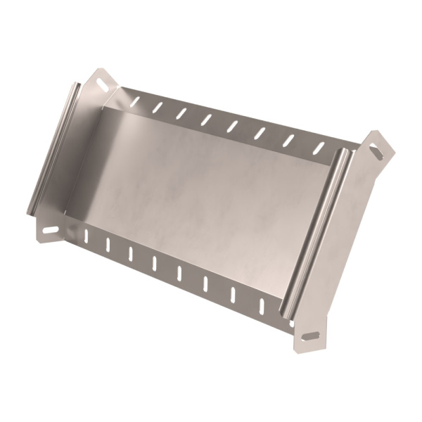 Угол вертикальный внешний 45 градусов Стандарт INOX (AISI 409) 500х50 Промрукав