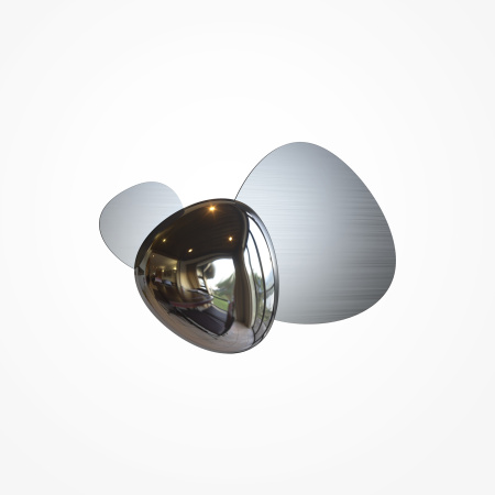 Настенный светильник (бра) 1*LED 8Вт Никель IP20 Jack-stone MOD314WL-L8N3K Maytoni