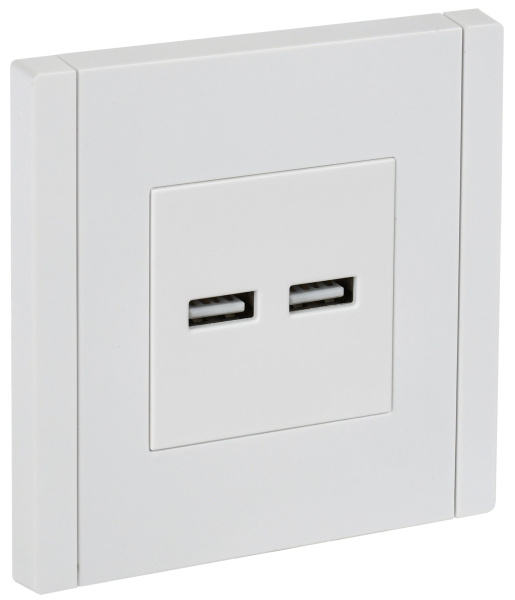 FORTE&PIANO Розетка USB A+A 3,1А FP249 белый IEK