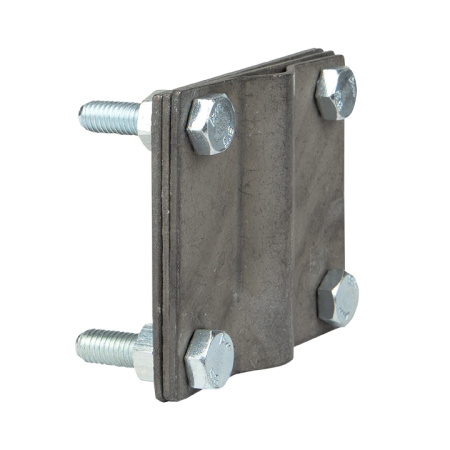 Зажим заземлитель 20 - полоса 50 (пластина 70*80мм) HZ PROxima EKF