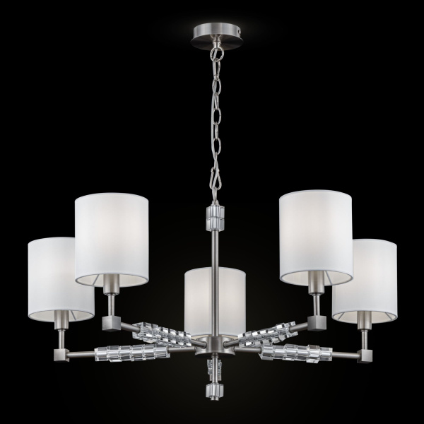 Люстра 5*E14 40Вт Никель IP20 Cube MOD011PL-05N Maytoni