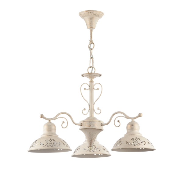 Люстра 3*E27 60Вт Кремовый с Золотом IP20 Benoit FR2566-PL-03-WG Freya