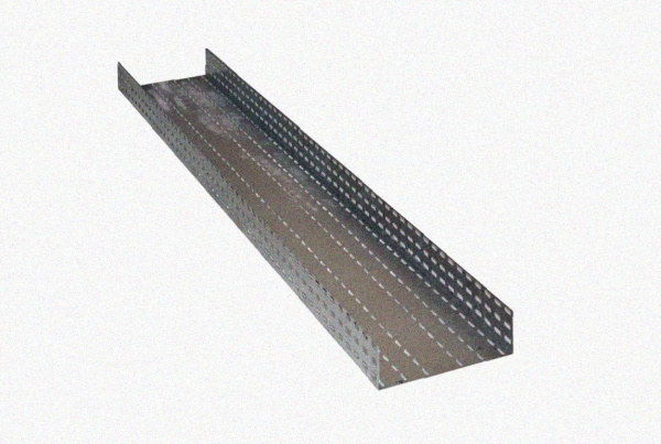 Лоток перфорированный ЛМ 300х50х2000 УТ1,5, горячее цинкование, S1,2