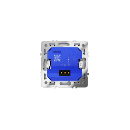 Светорегулятор встраиваемый Voltum S70 поворотно-нажимной 600 Вт, (белый матовый)