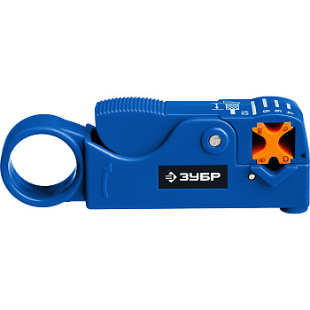 COAX-3 стриппер коаксиальных кабелей, RG58/RG59/RG6, Профессионал ЗУБР