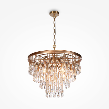Подвесной светильник 7*E14 40Вт Золото IP20 Linn MOD091PL-07G Maytoni
