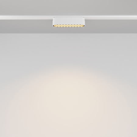 Трековый светильник LED 6Вт Белый IP20 Magnetic track system Radity TR084-1-6W3K-W Technical Maytoni