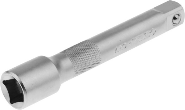 Удлинитель "Мастер" для торцовых головок (1/2"), Cr-V, хроматированное покрытие, 125мм ЗУБР