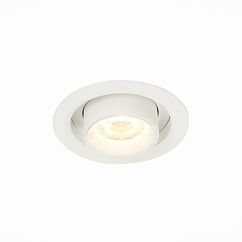 Светильник встраиваемый Белый LED 1*12Вт 3000К 900Lm Ra80 24° IP20 D90xH92 180-240В ST702.138.12 ST LUCE