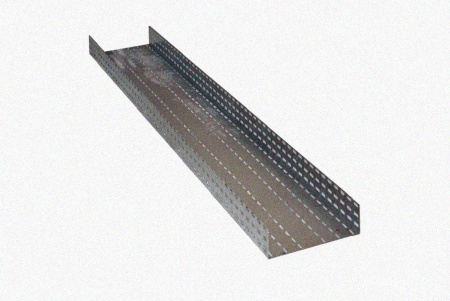 Лоток перфорированный ЛМ 200х100х3000 УХЛ1, горячее цинкование, S1,0