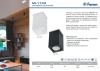 Светильник потолочный Feron ML1744 MR16 GU10 35W 230V, черный