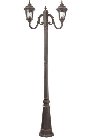 Ландшафтный светильник 2*E27 60Вт Бронза Антик IP20 Goiri O028FL-03BZ Outdoor