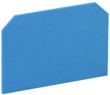Заглушка для КВИ-16мм2 синяя IEK