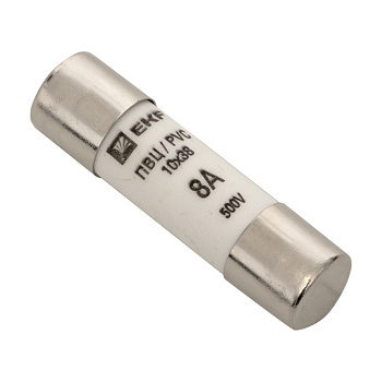 Плавкая вставка цилиндрическая ПВЦ (10х38) 8А PROxima EKF