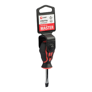 Отвертка Master SL6,5x38 мм Basic EKF