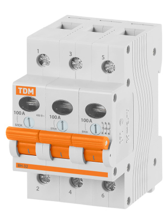 Выключатель нагрузки ВН-32 100А 3п