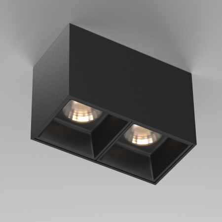 Потолочный светильник LED 24Вт Черный IP20 Ceiling & Wall C065CL-02-L12W3K-B Technical Maytoni