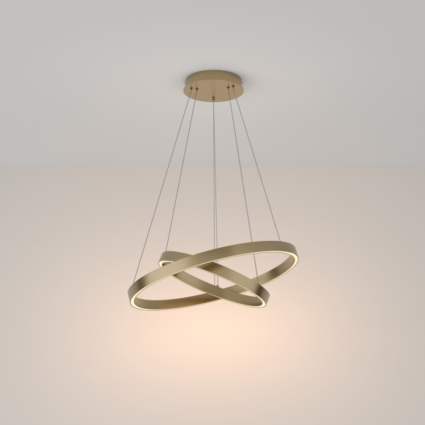 Подвесной светильник 2*LED 61Вт Латунь IP20 Rim MOD058PL-L55BS3K Maytoni