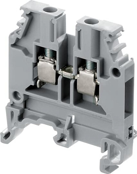 Клемма винтовая M4/6N 4 мм.кв синяя ABB