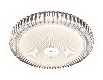 Потолочный светодиодный светильник с пультом FF97 WH белый 72W 3000K/4200K/6400K D480*60 (ПДУ ИК) Ambrella Light