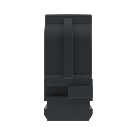 Держатель с защелкой, д.16мм, черный DKC