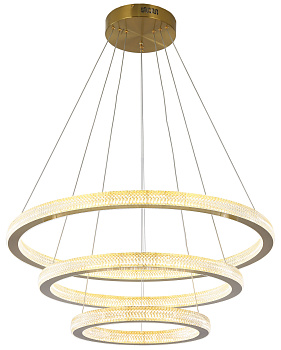 Светильник подвесной GRACE ZRS.30220.228 228Вт 3000/4000/6000K IP20 Бронза Zortes