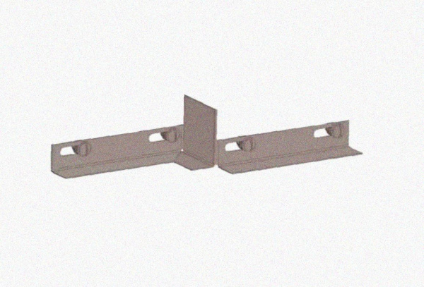 Соединитель-переходник замковый ПУгЛЗ 50х50 УХЛ1, оцинкованный лист, S1,0