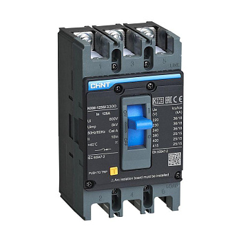 Выключатель автоматический ВА NXM-125S/3П 40А 25кА CHINT