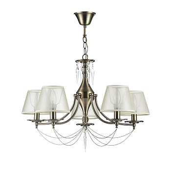 Люстра 5*E14 40Вт Бронза IP20 Garcia FR2908-PL-05-BZ Freya